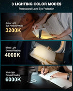 USB Rechargeable Clip-On Book Light – Dimmable LED Reading Lamp Clip-On Reading Light Richie's