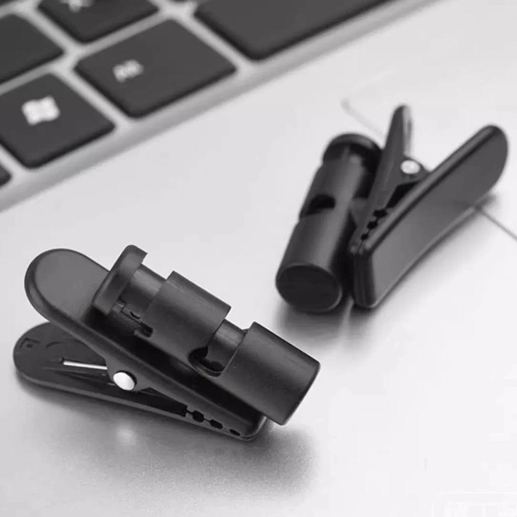 360° Rotatable Headphone Cable Clip Earphone Winder Clamp Headphone Cable Clip Richie's