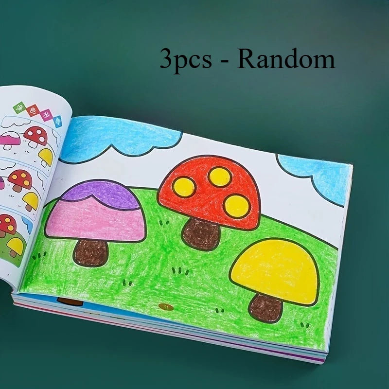 Kids Coloring & Doodle Drawing Book – Fun Art Gift for Children Kids Activity Book Richie's 3pcs - Random