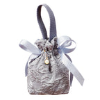 Christmas Candy Gift Bag – Fabric Drawstring Party Favor Bag Gift Favor Bag Richie's Blue B