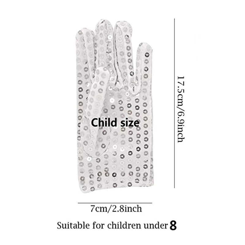 Kids Sequin Costume Gloves – Dance & Dress Up, Colorful Kids Costume Gloves Richie's