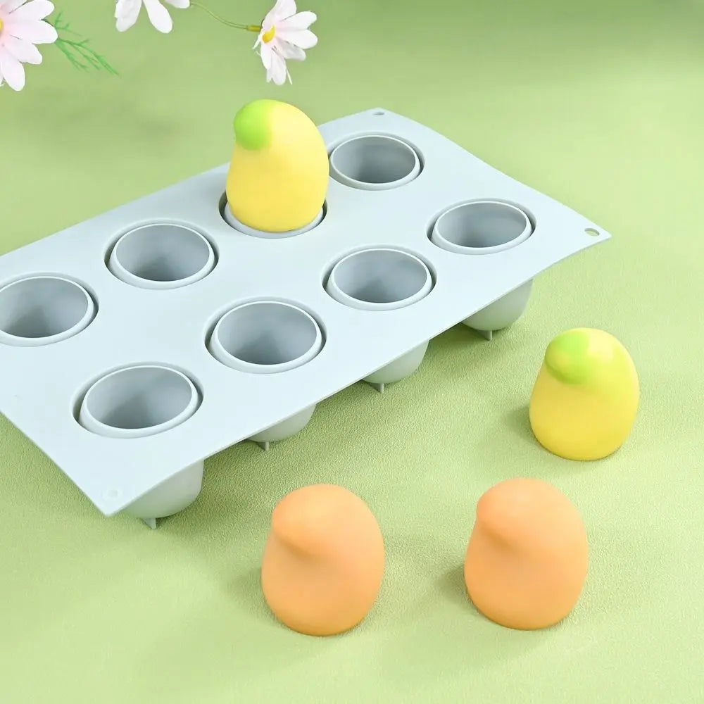 15-Cavity Silicone Mango Mousse Cake Mold – Fruit Dessert Mold Silicone Baking Mold Richie's