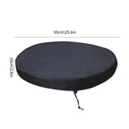 55 Gallon Drum Cover Waterproof Heavy Duty Barrel Lid Drum Barrel Cover Richie's