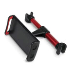 Car Headrest Tablet & Phone Holder – 360° Rotating Telescopic Car Headrest Mount Richie's Red