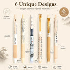 Lanting Preface 0.5mm Black Ink Gel Pen – Calligraphy Writing Pen Gel Pen Richie's