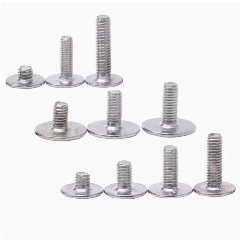 100pcs M2 Flat Head Laptop Screws Nickel-Plated Phillips Laptop Screws Richie's