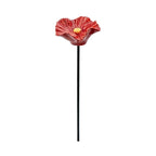 Resin Flower Bee & Bird Water Feeder Garden Stake Décor Garden Water Feeder Richie's Red