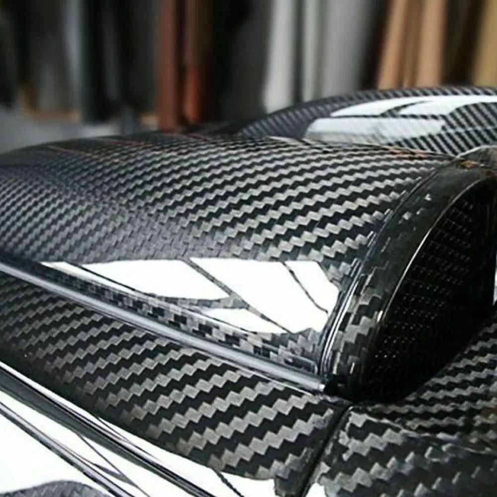 7D Carbon Fiber Gloss Black Vinyl Wrap Film 30×152cm Car Vinyl Wrap Film Richie's