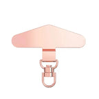 360° Rotatable Stainless Steel Phone Lanyard Clip Connector Phone Lanyard Clip Richie's 1Pcs Rose Gold