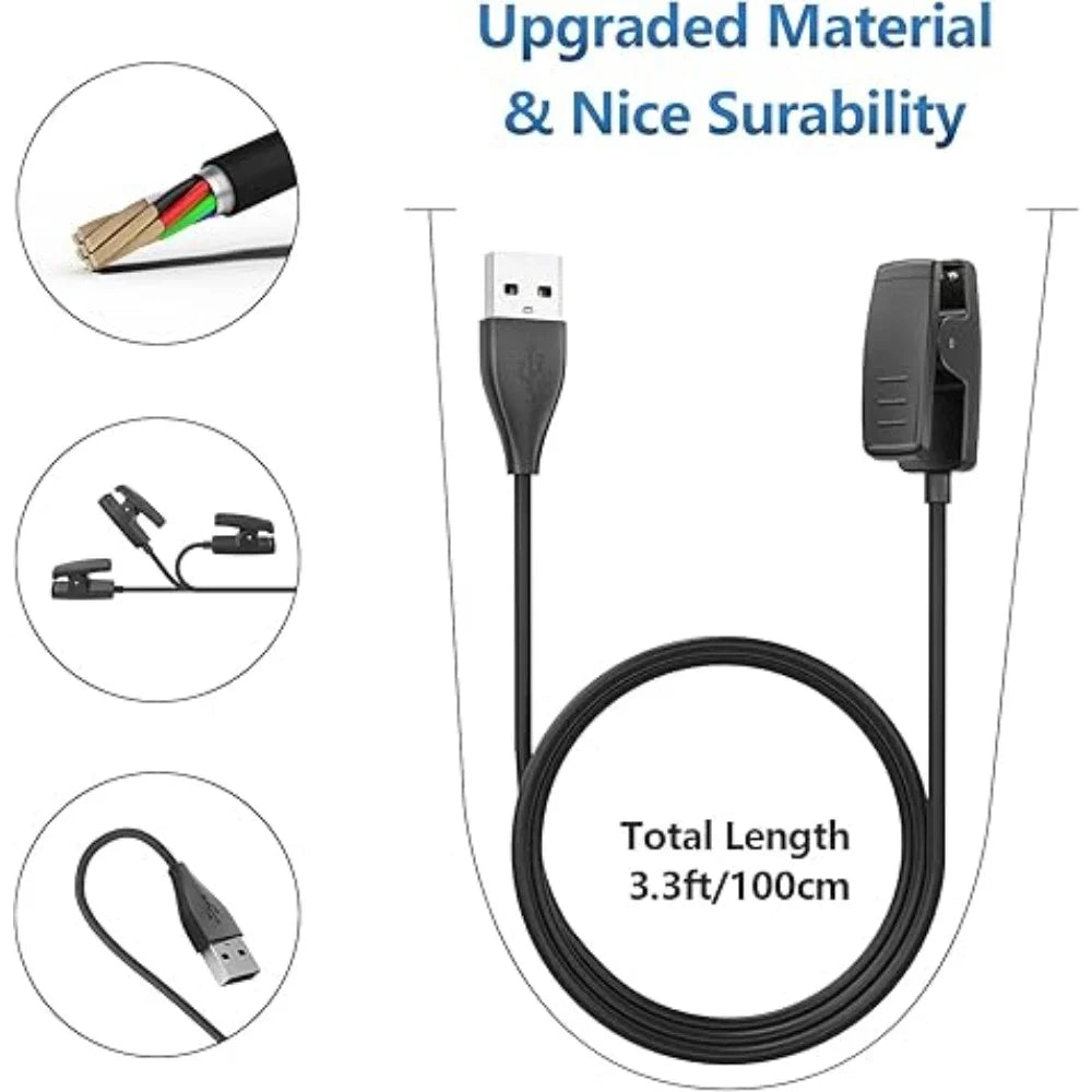 Garmin Forerunner 235 735XT 645 Replacement Charging Clip Cable Smartwatch Charging Cable Richie's