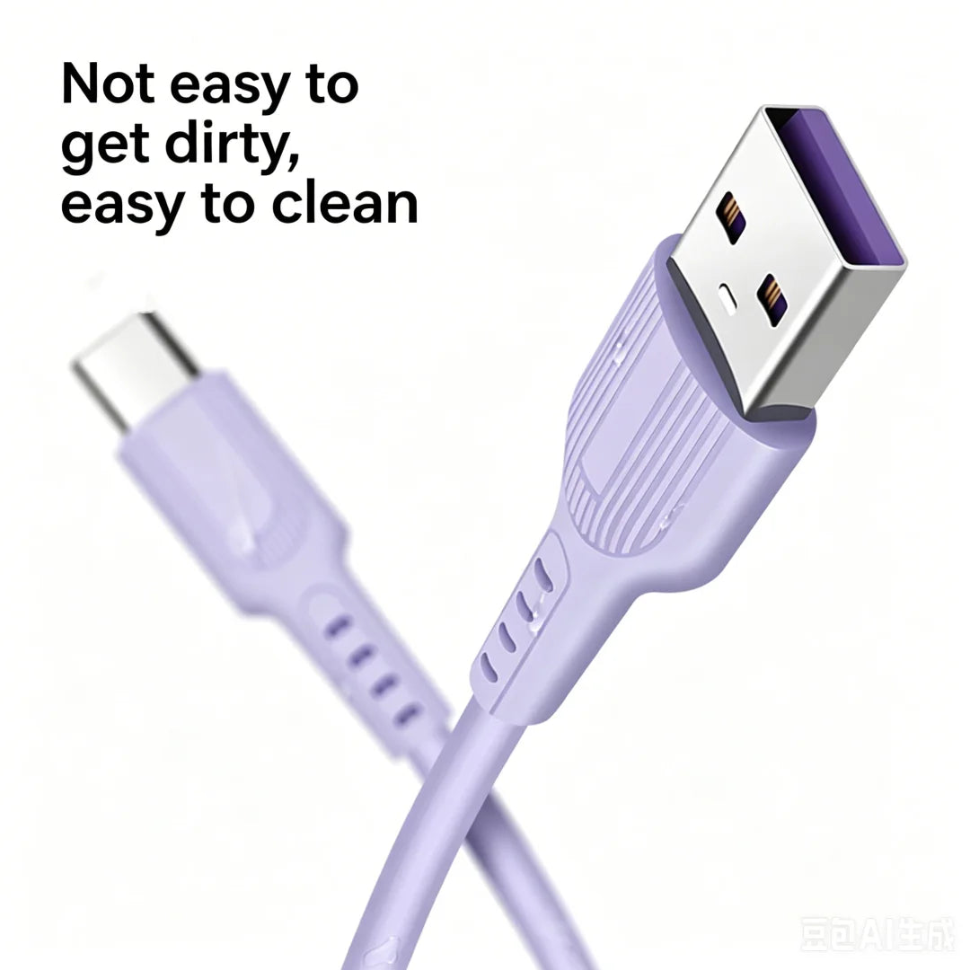 5A USB-A to USB-C Fast Charging Cable 1.5m – 4 Colors USB Charging Cable Richie's