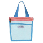 Portable Transparent Mesh Toiletry & Makeup Bag – 5 Colors Mesh Toiletry Bag Richie's Blue
