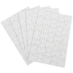 5-Set Blank Sublimation Puzzles | DIY Heat Transfer Wood Pieces Sublimation Puzzle Blanks Richie's