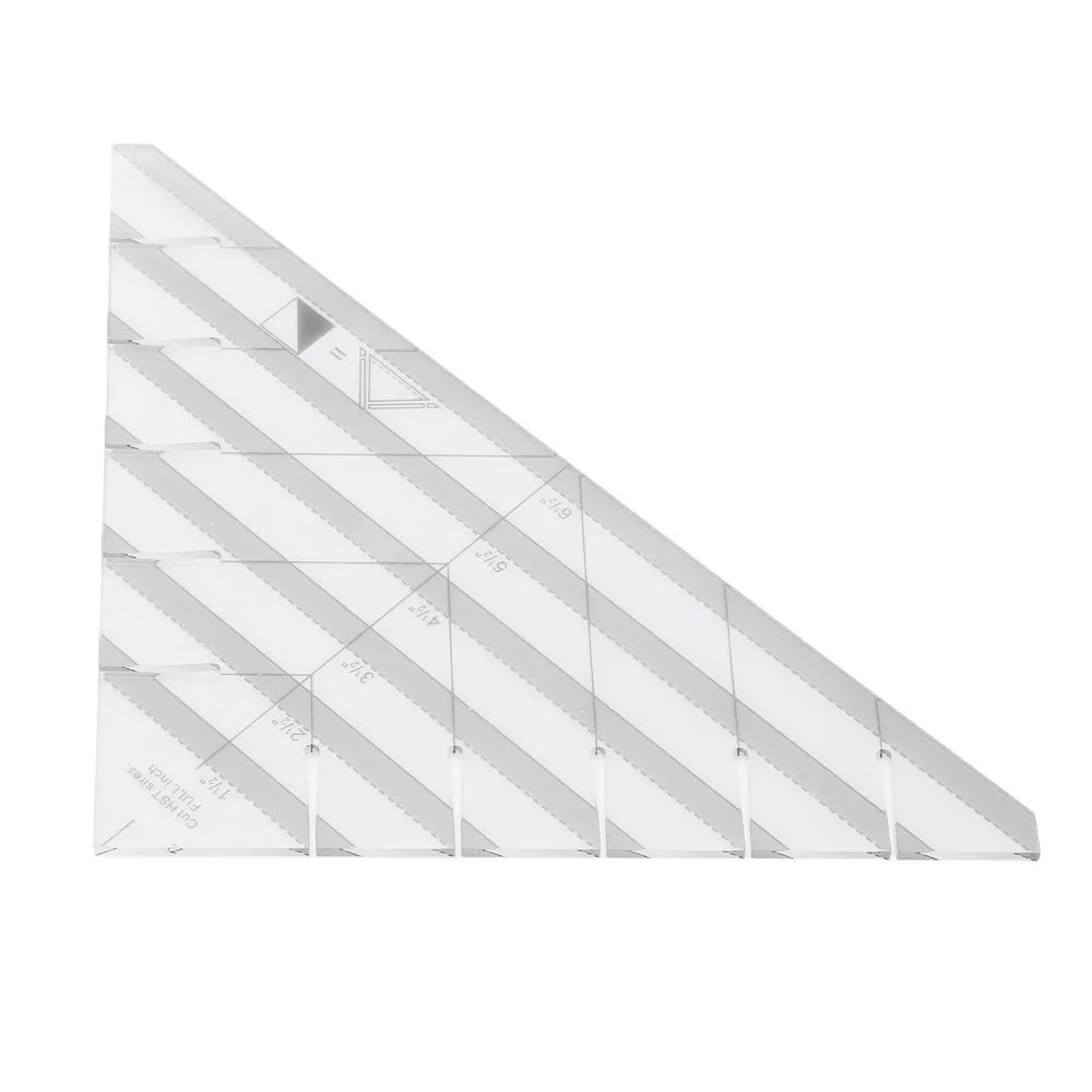 Acrylic Triangle Quilting Ruler – Patchwork Template & Fabric Tool Quilting Ruler Richie's