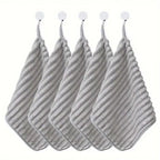 5-Piece Soft Quick-Dry Hand Towel Set – Absorbent Washcloths Hand Towel Set Richie's