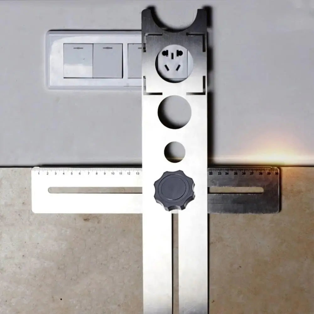 Adjustable Ceramic Tile Hole Locator – Universal Drilling Guide Tile Drilling Locator Richie's
