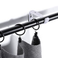 2 Pair Iron Curtain Rod Brackets – Fits 18–22mm Poles Curtain Rod Bracket Richie's other China Mainland