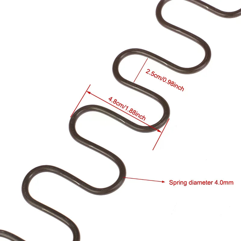 Replacement Sofa Chair Springs with Clips – 45cm to 70cm Furniture Spring Richie's