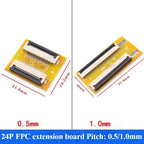 FPC FFC Flat Cable Adapter Board 1.0mm Pitch 4–60 Pin FPC FFC Adapter Board Richie's 24P 1.0MM spacing