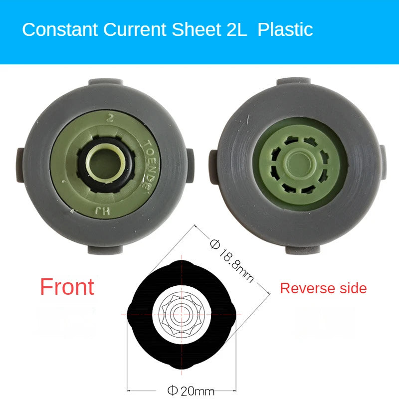 DN15 Flow Limiting Water Saving Disc for Shower & Faucet Flow Limiting Disc Richie's 2L galvanostat