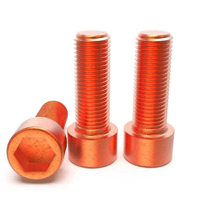 Red Copper Hex Socket Machine Screws M2–M12 | JARBLUE T2 Copper Machine Screws Richie's