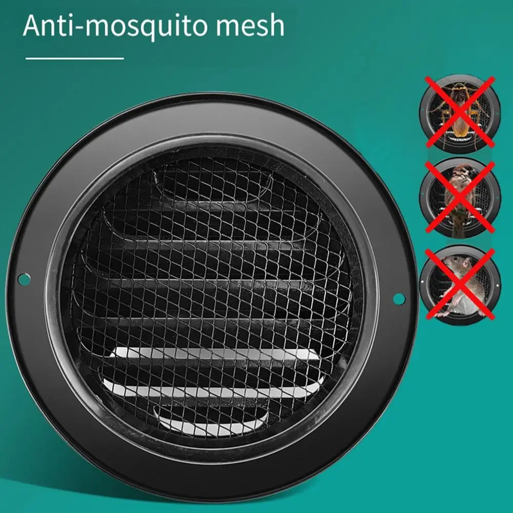 Stainless Steel Air Vent Cap – Rainproof Wind Deflector & Mesh Exhaust Vent Cap Richie's