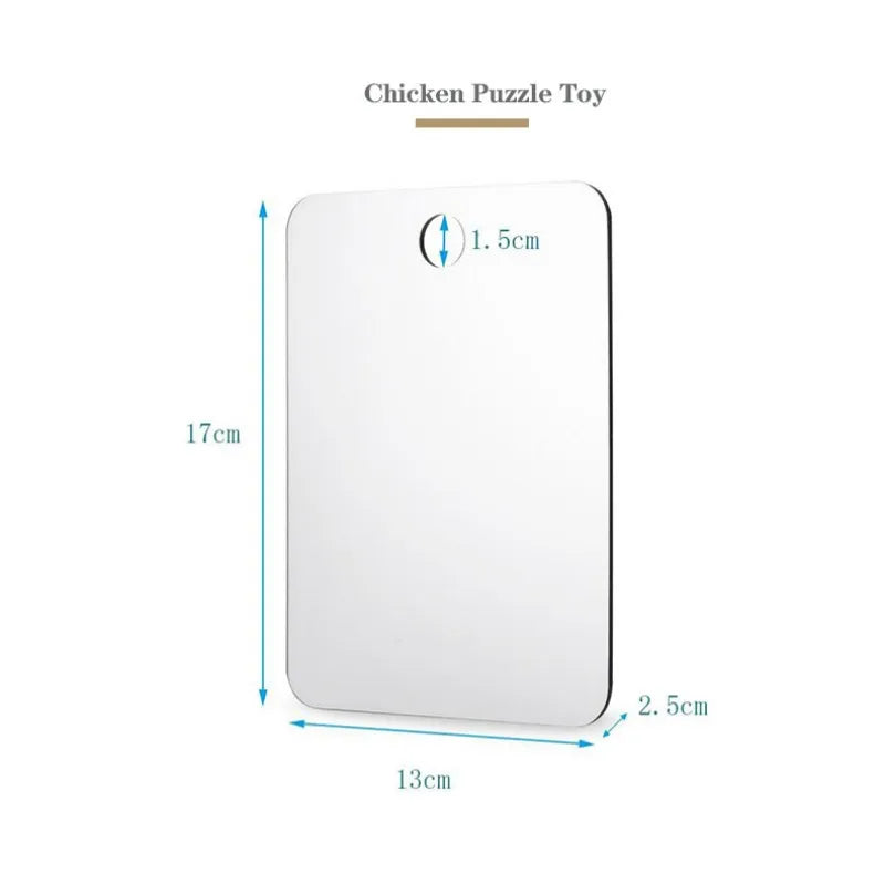 Acrylic Fogless Shower Mirror – Anti-Fog Shaving & Makeup Fogless Shower Mirror Richie's 1pc