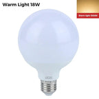 E27 LED Bulb 7W–18W High CRI Flicker-Free Energy Saving LED Light Bulb Richie's 18W Warm light