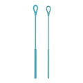 2PCS Silicone Straw Cleaning Brushes 25cm – Food-Grade 6mm & 9mm Straw Cleaning Brush Richie's Blue