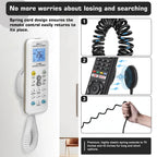 Retractable Remote Control Holder Anti-Lost Spring Cable Remote Control Holder Richie's