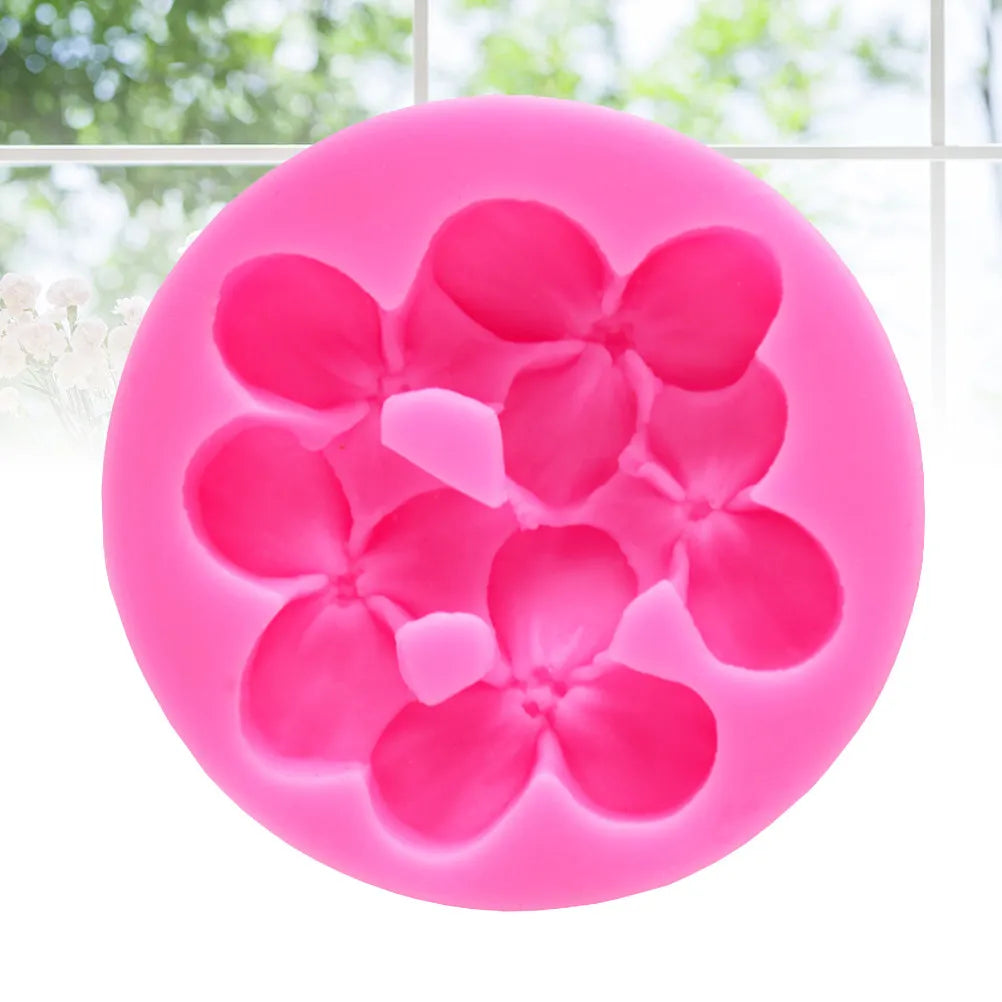 Hydrangea Silicone Fondant Mold – Cake, Chocolate & Candy Silicone Baking Mold Richie's Default Title