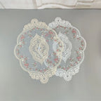 Lace Embroidered Cloth Coaster Table Napkin Home Decor Lace Table Coaster Richie's