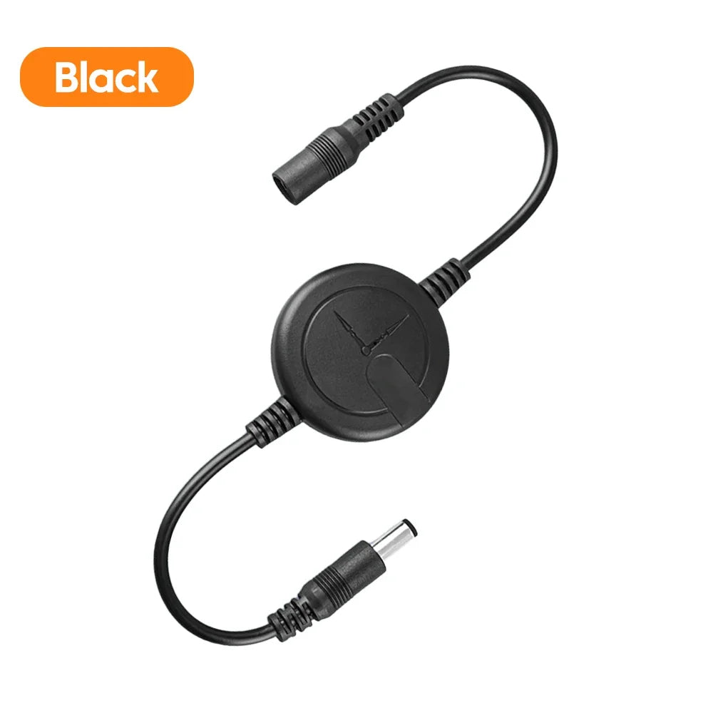 WiFi Router Auto Rebooter Cable – 72-Hour Automatic Restart Router Rebooter Cable Richie's Black