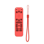 Silicone Remote Cover with Lanyard for Onn 4K Plus/Pro Remote Control Case Richie's Red