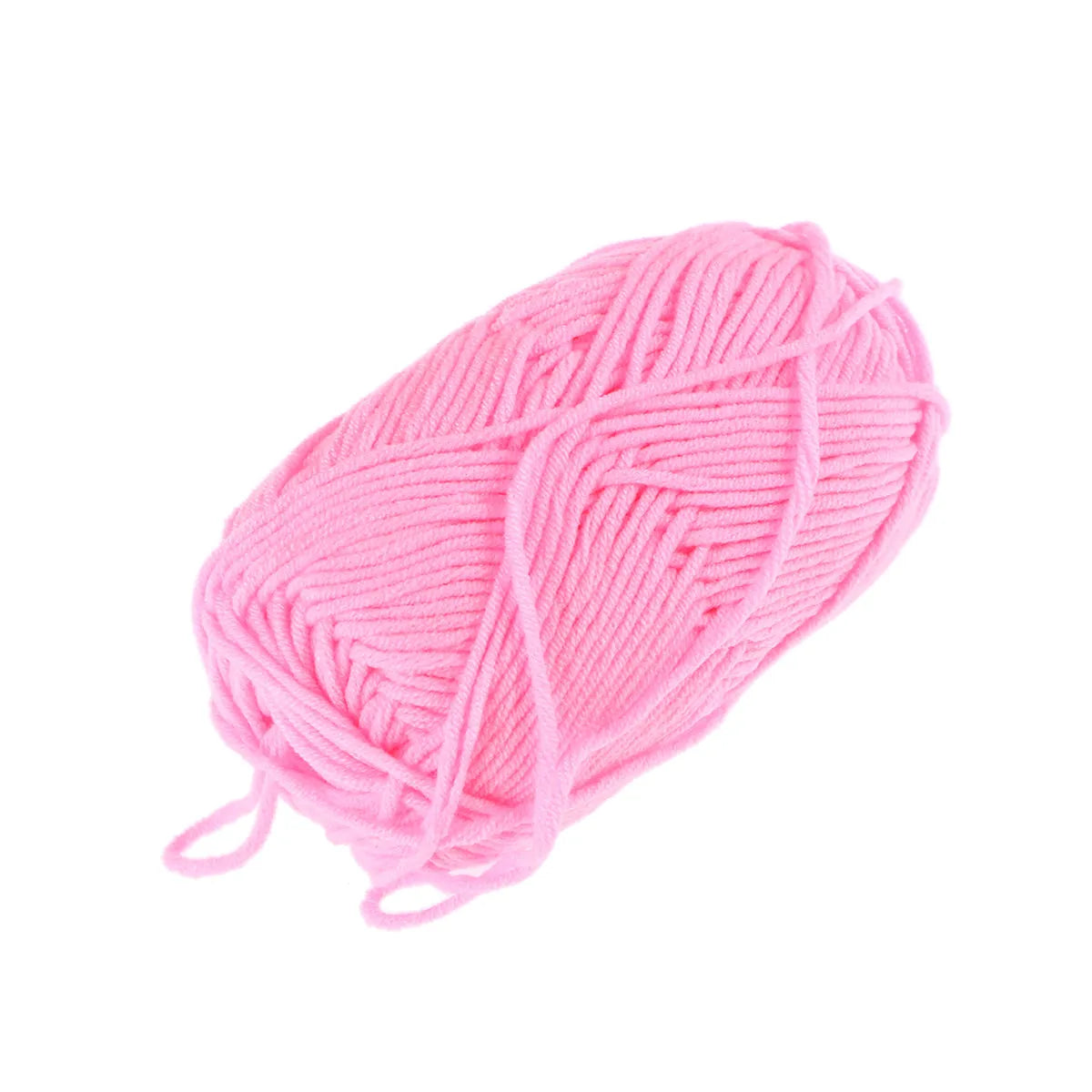 Milk Cotton Yarn – Soft Chunky Worsted Weight, Knitting & Crochet Craft Yarn Richie's Pink
