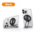 180° Magnetic Phone Ring Stand – MagSafe & Universal Phone Ring Stand Richie's Black