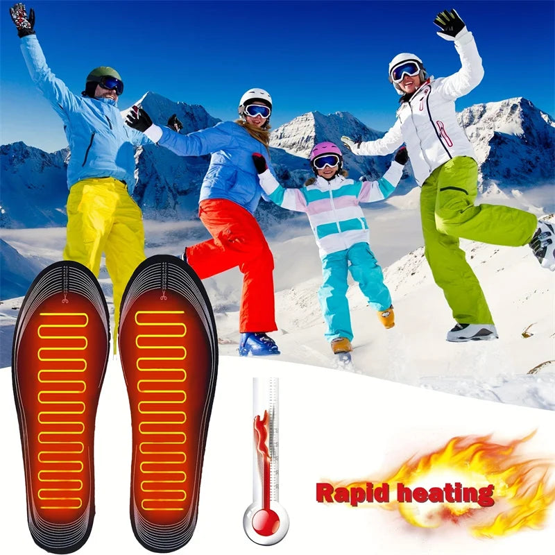 USB Heated Shoe Insoles – Croppable Winter Foot Warmers Heated Shoe Insoles Richie's