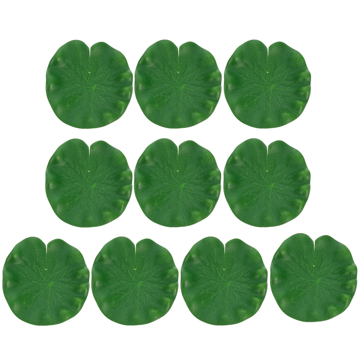 10Pcs Artificial Foam Lotus Leaves – Pond, Fish Tank & Garden Decor Artificial Pond Decor Richie's Default Title