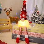 Christmas Gnome Decoration Doll – Glowing Holiday Cloth Figure Christmas Gnome Decoration Richie's