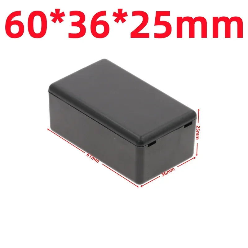 Waterproof ABS Plastic Electronic Project Box Enclosure Case Electronic Enclosure Box Richie's 60x36x25mm-Black