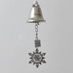 Silver Iron Christmas Bell Ornament with Ribbon – Jingle Bell Christmas Bell Ornament Richie's 04