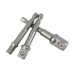 Chrome Vanadium Socket Adapter Set 1/4" 3/8" 1/2" Hex Shank Socket Adapter Set Richie's