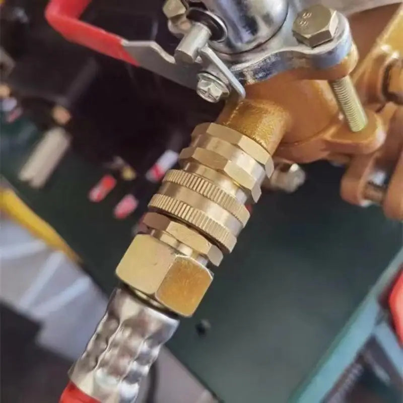 All-Copper M14×1.5 Quick-Connect Spray Nozzle Adapter Hose Quick Connector Richie's