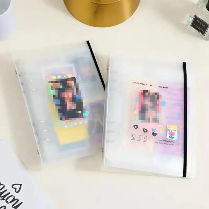 A5 Kpop Photocard Holder Binder Album Book – 3 Inch Heart Photocard Binder Album Richie's