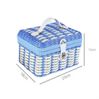 Rattan Woven Basket with Lid – Gift & Storage Basket Woven Storage Basket Richie's