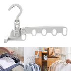 Foldable Travel Clothes Drying Rack – 5-Hook Adjustable Hanger Clothes Drying Rack Richie's
