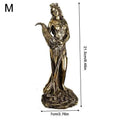 Tyche Greek Goddess of Fortune Resin Sculpture | Lucky Décor Decorative Sculpture Richie's M-21.5cm