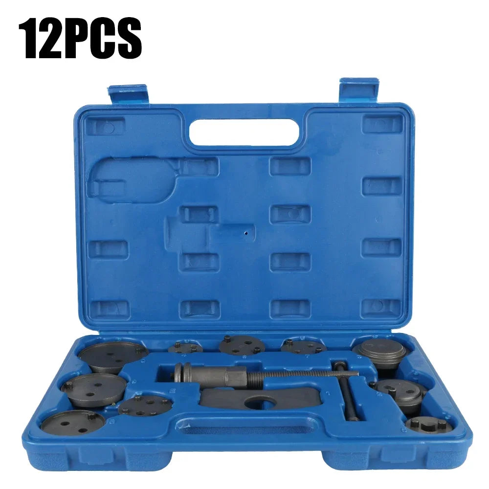 Disc Brake Caliper Piston Wind-Back Tool Kit 12/13 Pc Set Brake Caliper Tool Kit Richie's 12PCS
