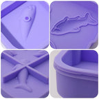 Shark Ice Cube Mold – 4-Cavity Food-Grade Silicone Ice Maker Ice Cube Mold Richie's