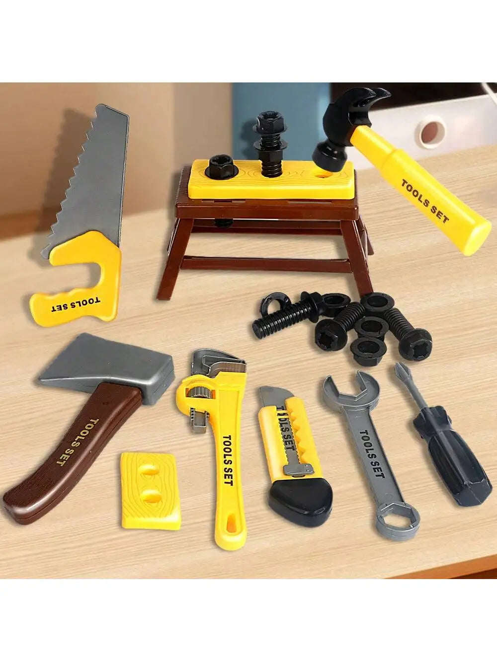 Kids' Pretend Play Tool Set – Toy Drill & Screwdriver Pretend Play Tool Set Richie's